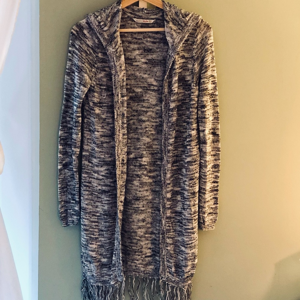 Boho Fringe Cardigan Lucy Hale Collection